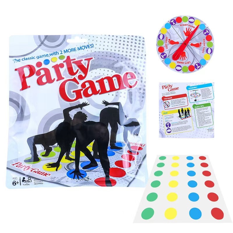 Outdoor Camping Games For Kids - Juego Twister - Juego Familiar para