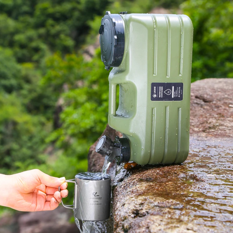 Outdoor Camping Bin - Contenedor de agua para exteriores de