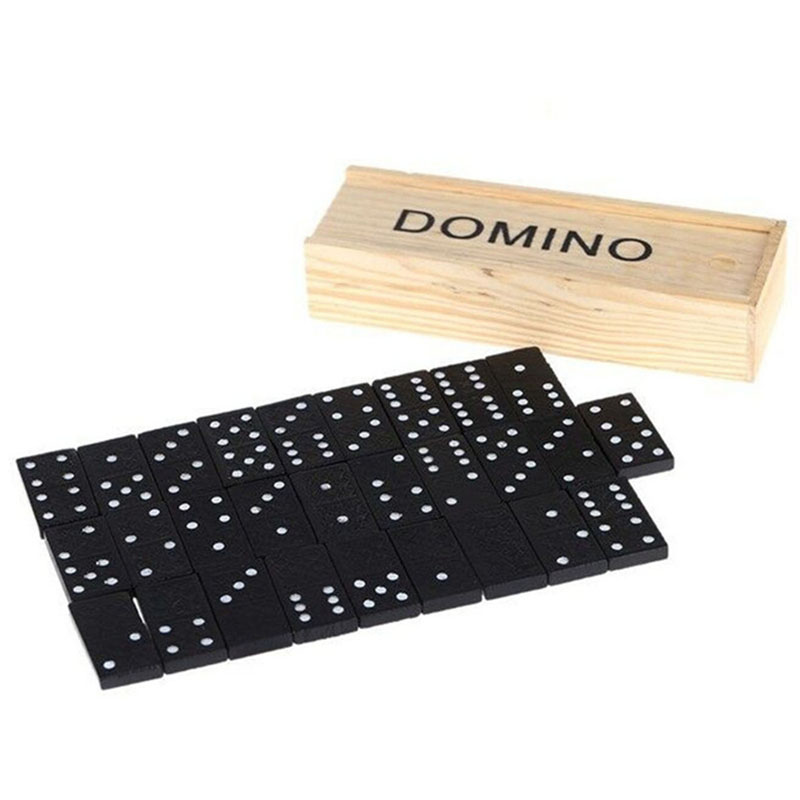 Outdoor Camping Games For Kids - Juego de Dominó de Madera de