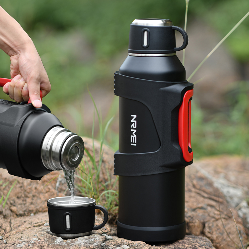 Outdoor Camping Water Jug - Jarra aislada de acero inoxidable con
