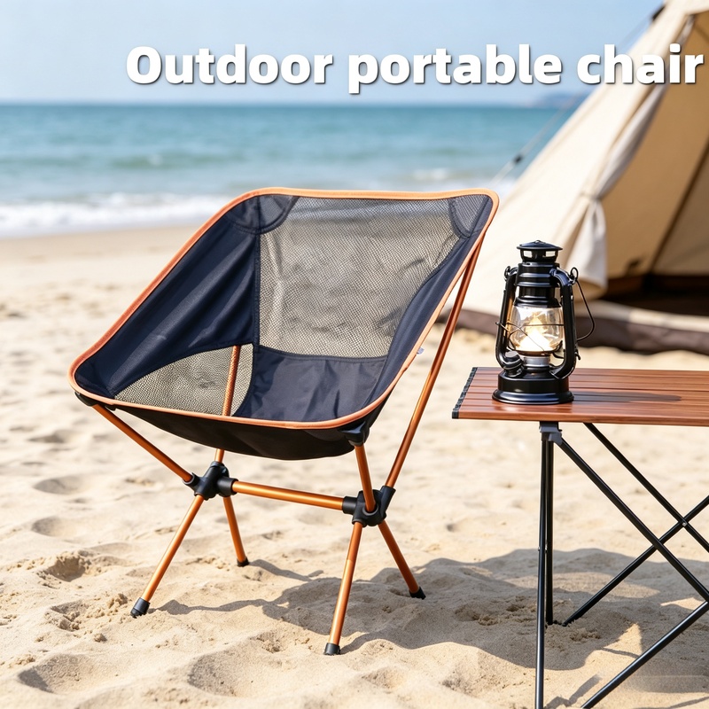 Outdoor Camping Table And Chairs - Silla Plegable Ultraligera de Aleación de