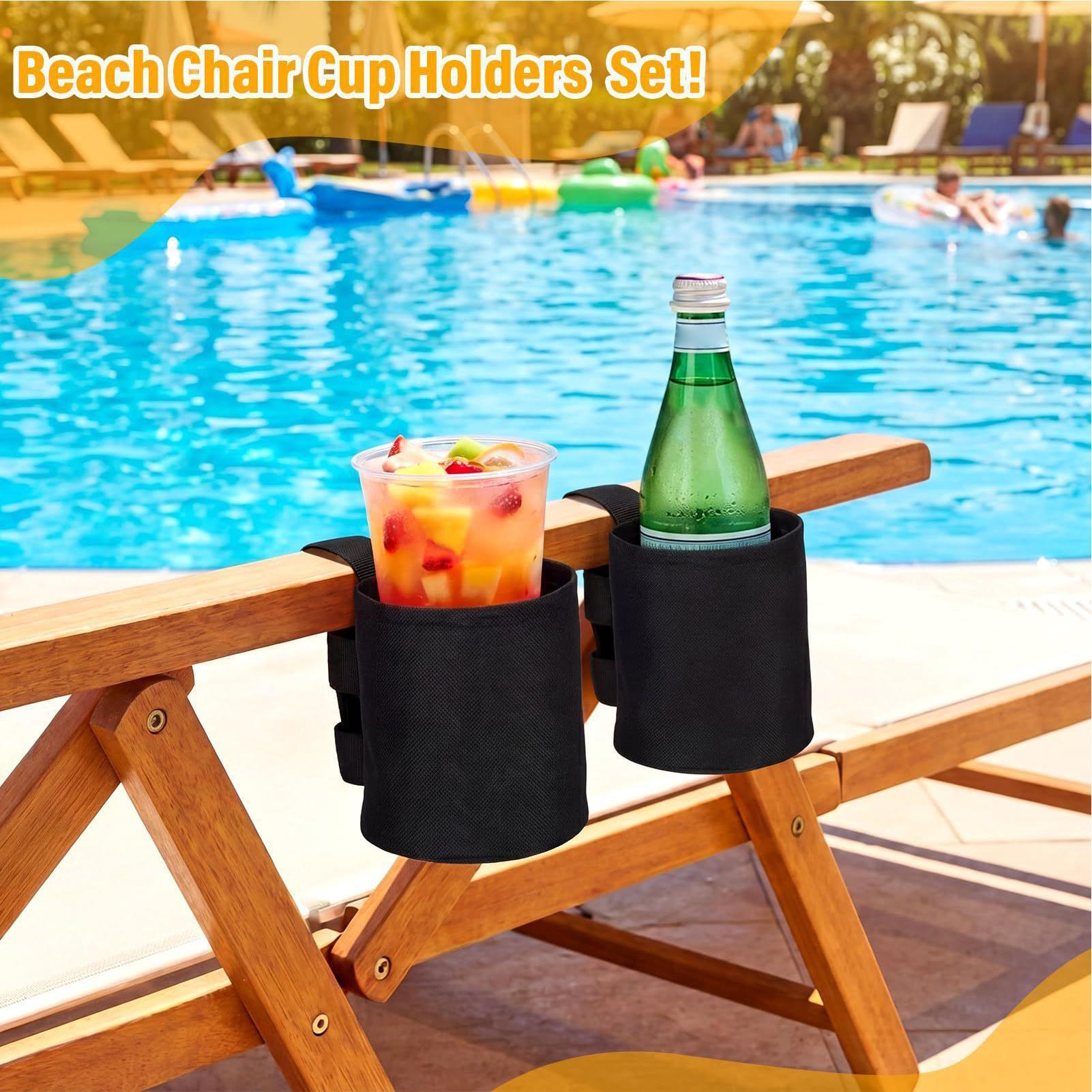 Outdoor Camping Table And Chairs - Portavasos Universal para Botellas, Funda Portátil