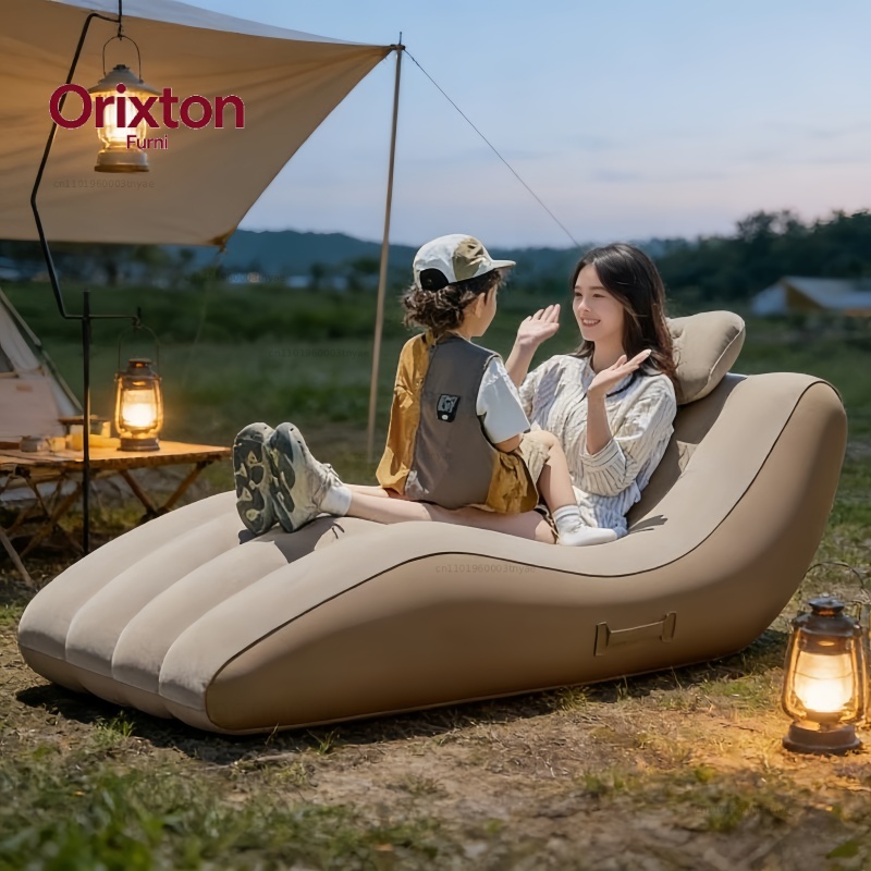 Outdoor Camping Lounge Chairs - Sillón Inflable Portátil para Exteriores -