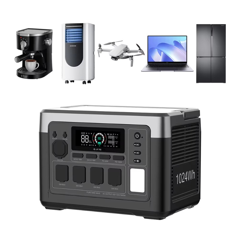 Outdoor Camping Usa - Generador solar silencioso de 1800W y