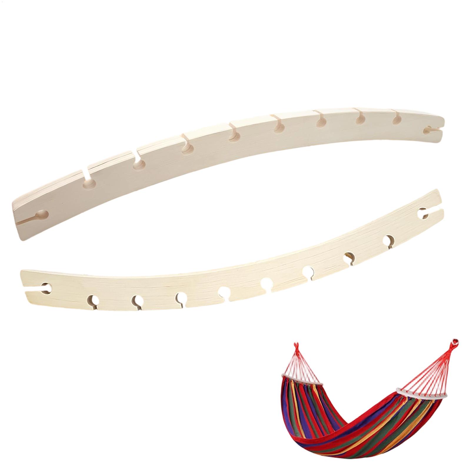 Camping Hammock - 2 barras de madera de 10