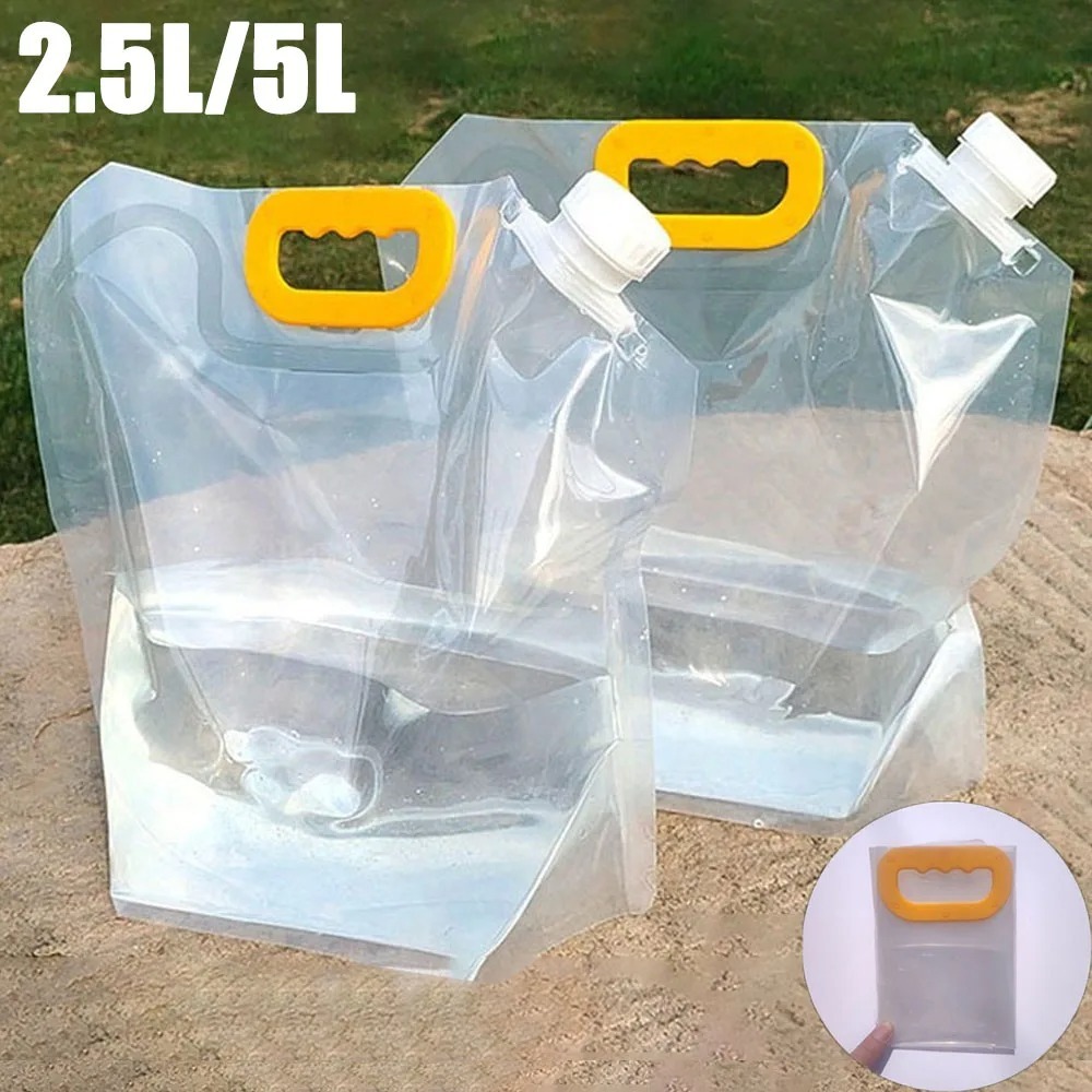 Outdoor Camping Water Jug - Bolsa de agua portátil de 5L,