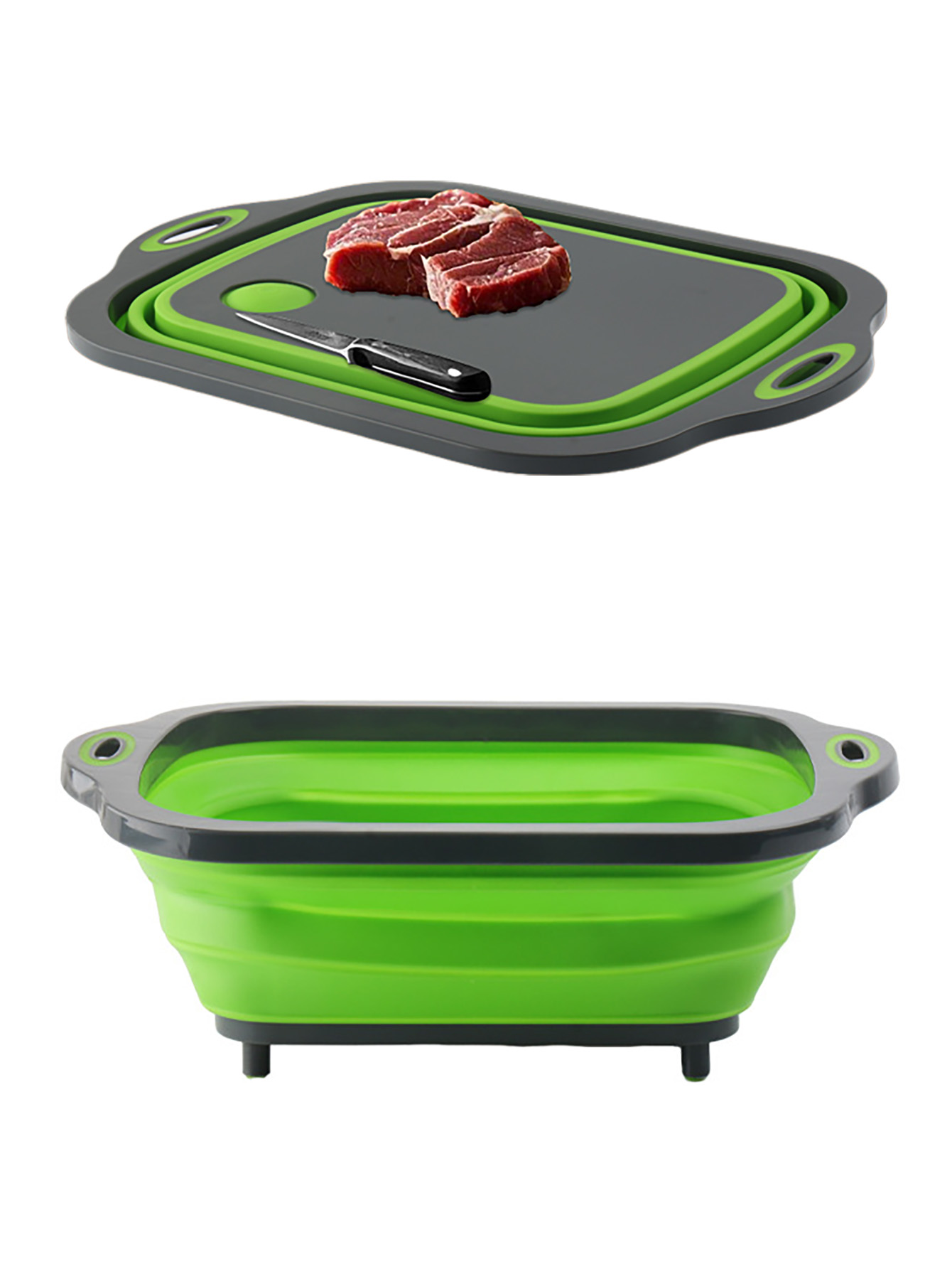 Outdoor Camping Sink - Tabla de cortar plegable para acampar,