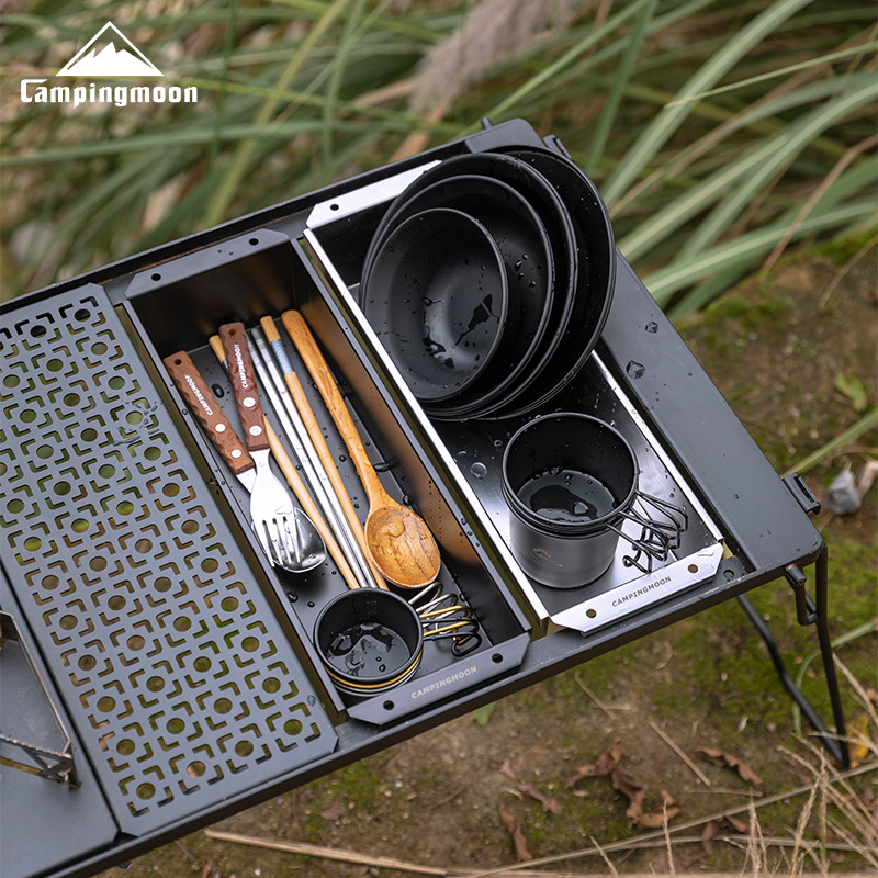 Outdoor Camping Sink - BKCK-11 Caja de vajilla de acero