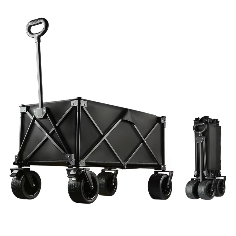 Outdoor Camping Wagon - Carrito de Camping Plegable Resistente, 400L