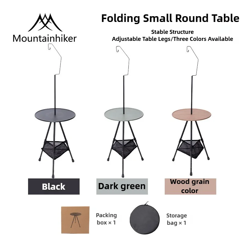 Outdoor Camping Table With Storage - Mountainhiker Mesa de picnic plegable pequeña