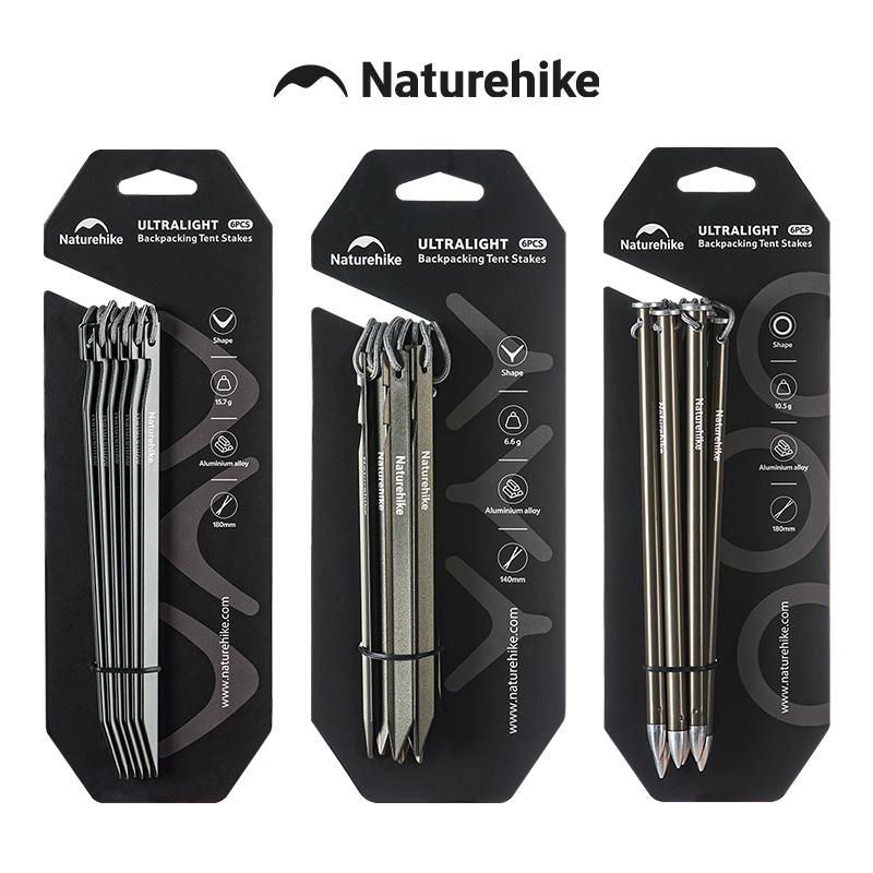 Ultralight Ground Sheet - Estaca para Tienda de Campaña Naturehike,