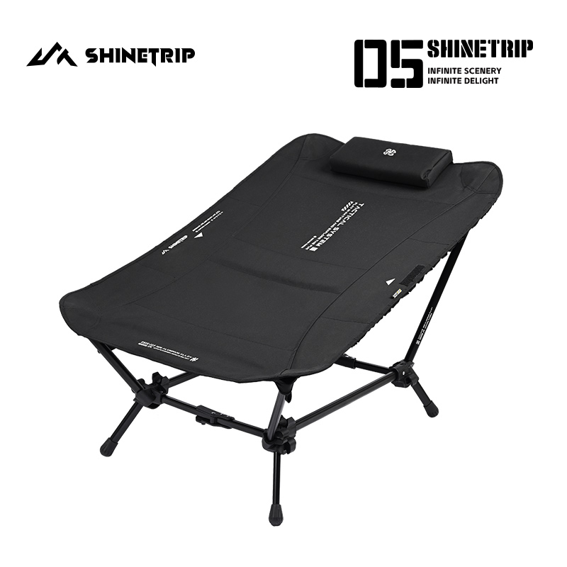 Outdoor Camping Lounge Chairs - Silla reclinable para exteriores ShineTrip, silla