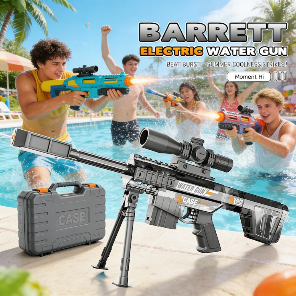 Outdoor Camping Games For Kids - Pistola de Agua Eléctrica Automática de