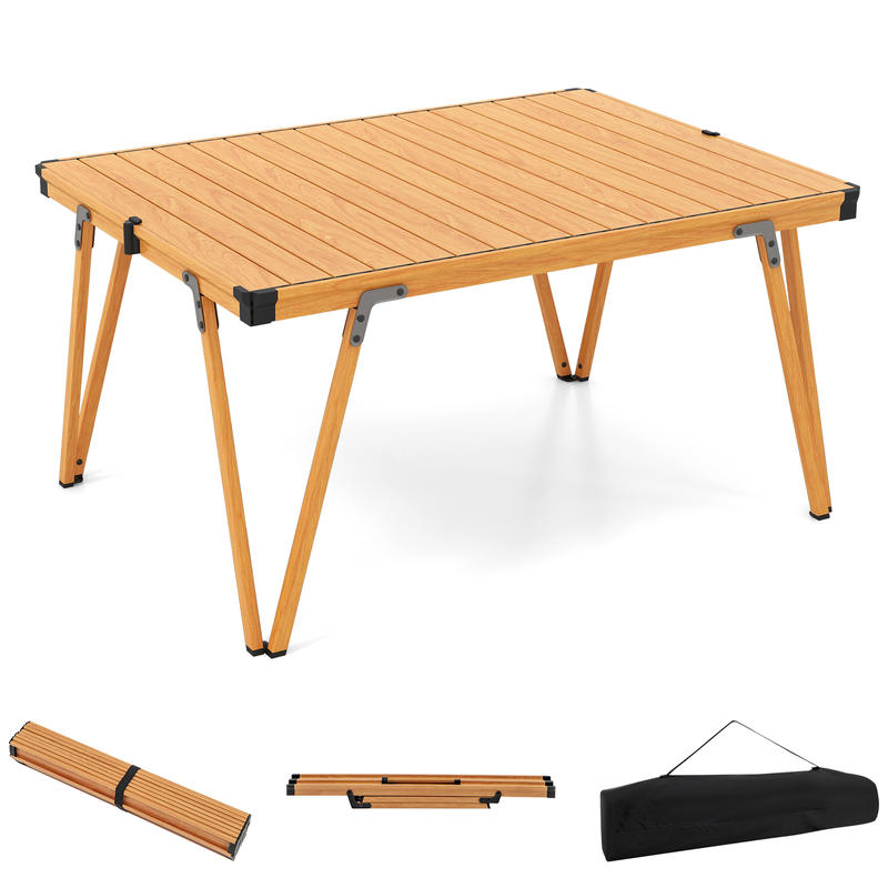 Outdoor Camping Table With Storage - Mesa de Picnic Plegable Individual de