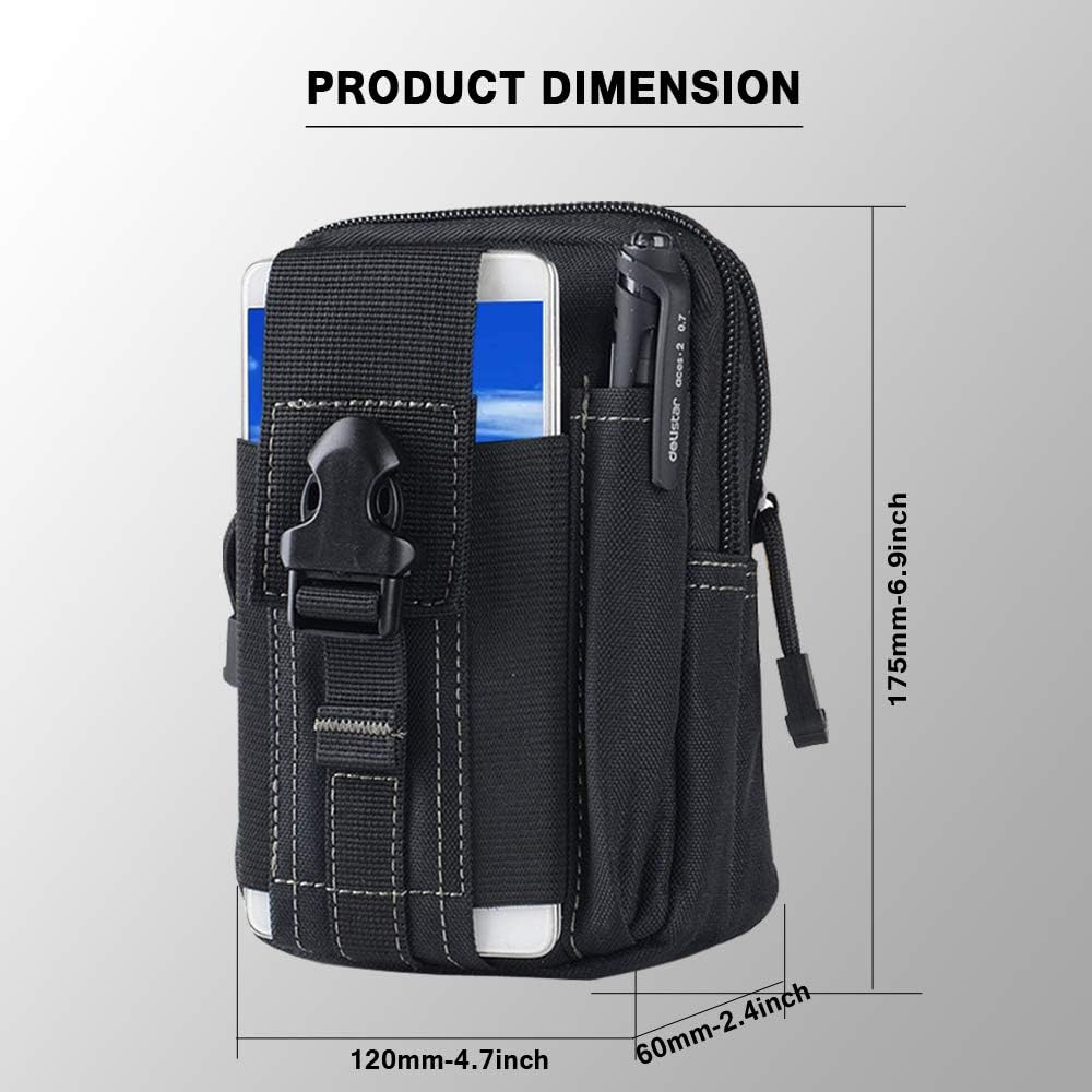 Bolsa táctica Molle para cintu - Outdoor Camping Stores reseña y precio