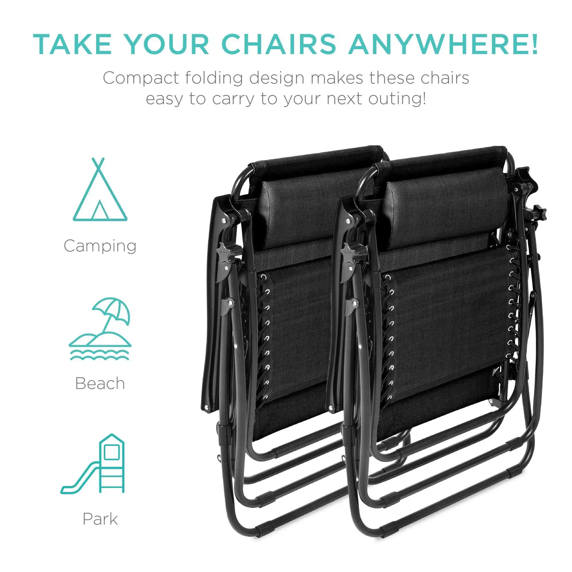 Silla Reclinable de Gravedad C - Outdoor Camping Lounge Chairs reseña y precio