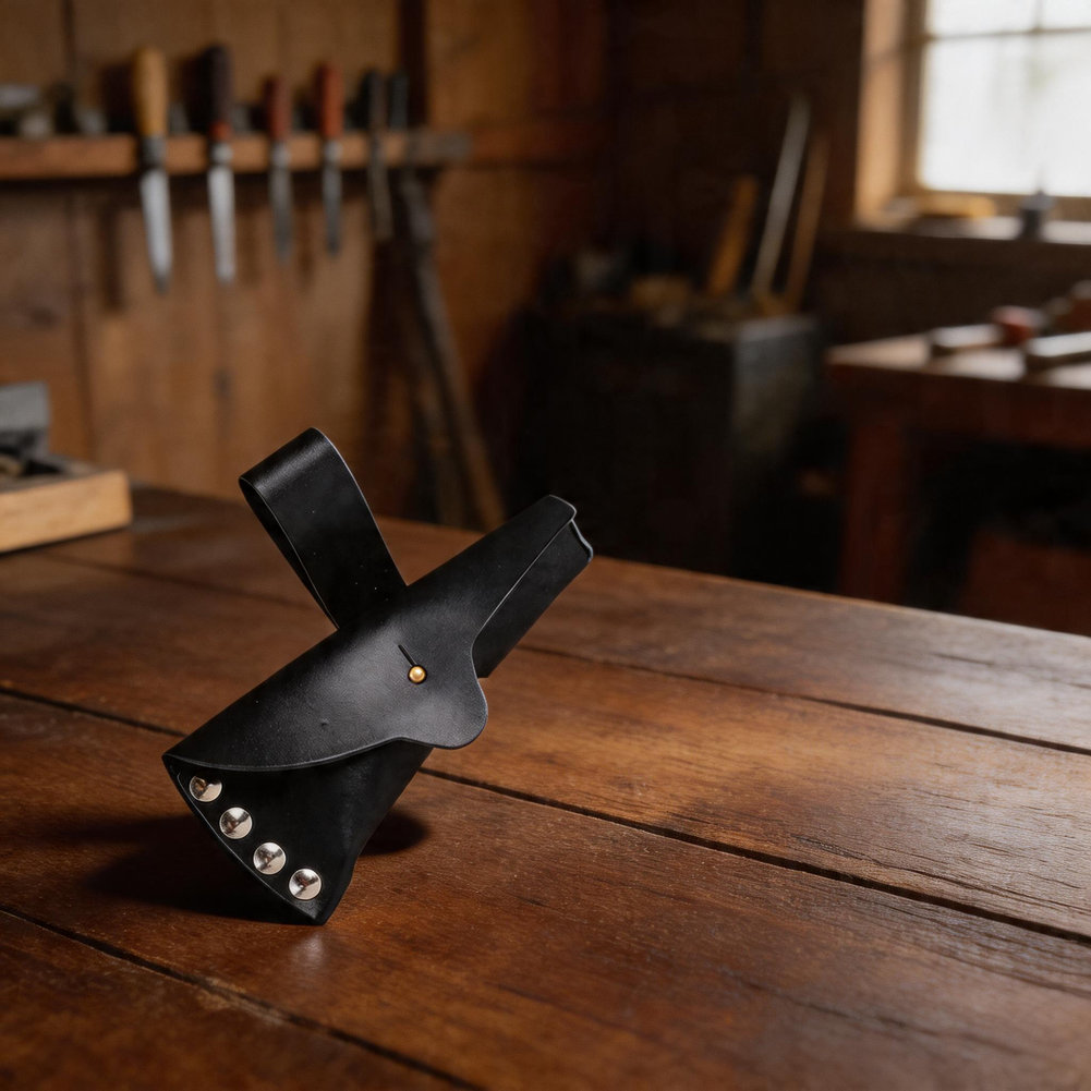 Funda compacta de cuero para h - Camp Axe Hatchet reseña y precio
