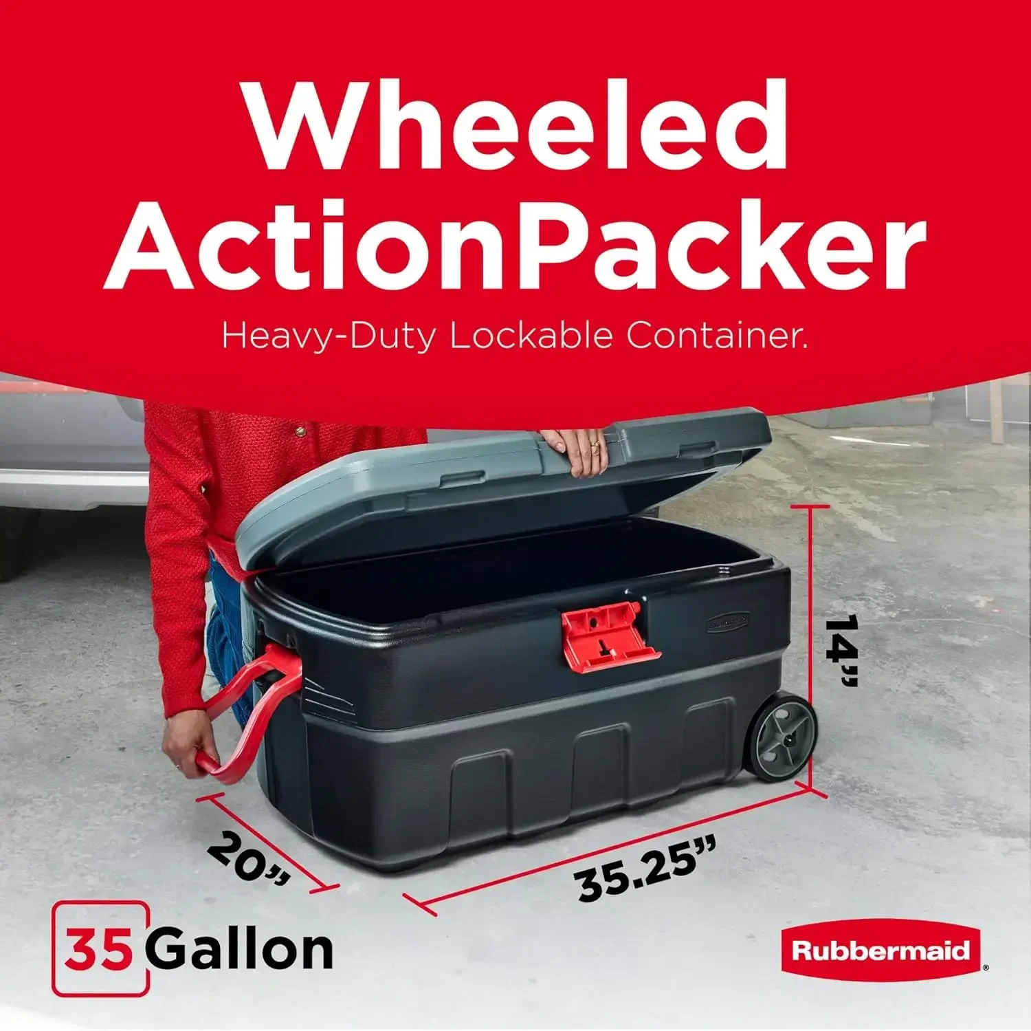 ActionPacker de 35 Galones, He - Outdoor Camping Usa reseña y precio