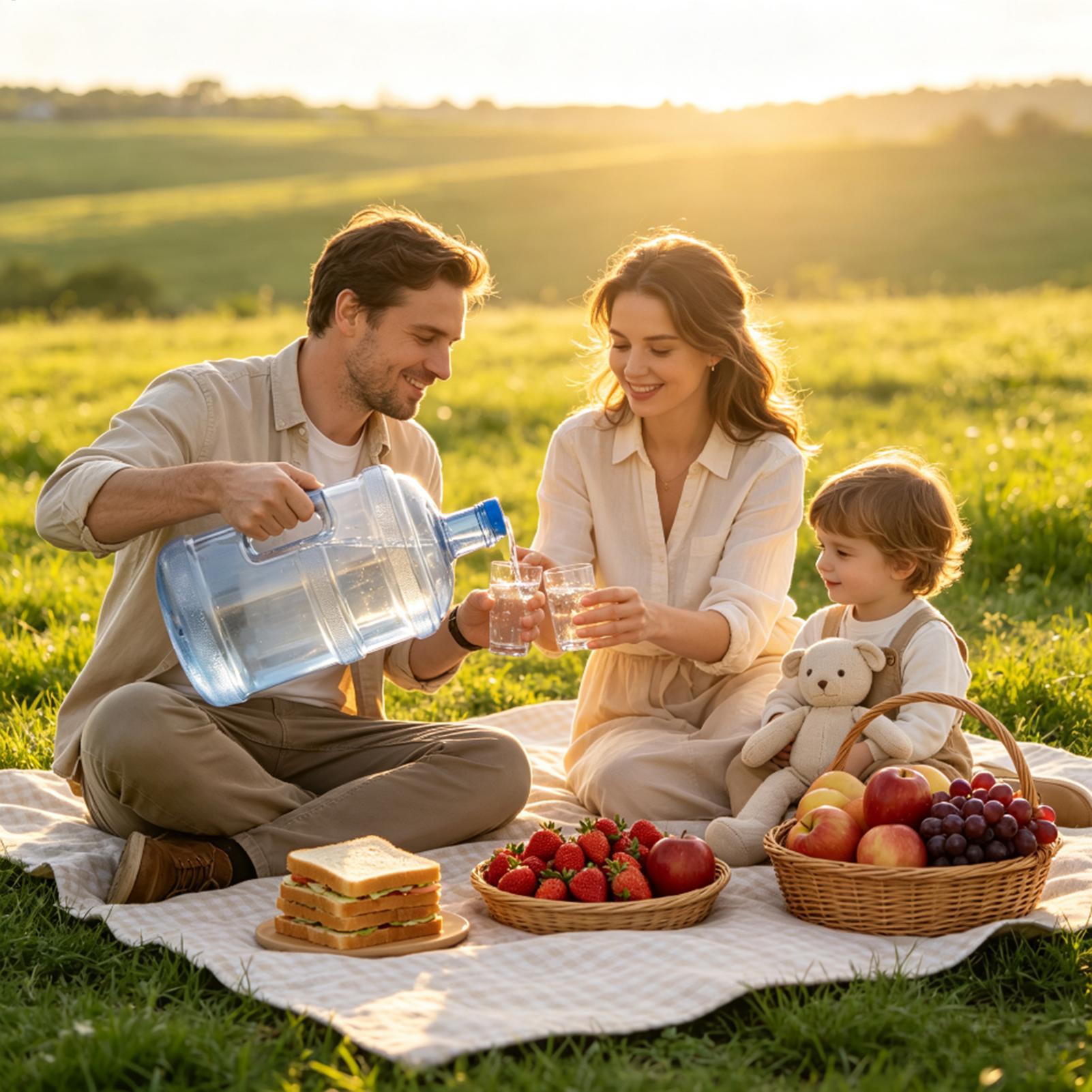 Jarra de agua grande de 11,3 L - Outdoor Camping Water Jug reseña y precio