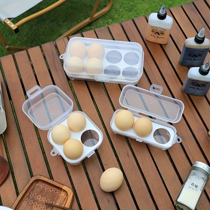 Estuche portátil para huevos d - Outdoor Camping Bin reseña y precio