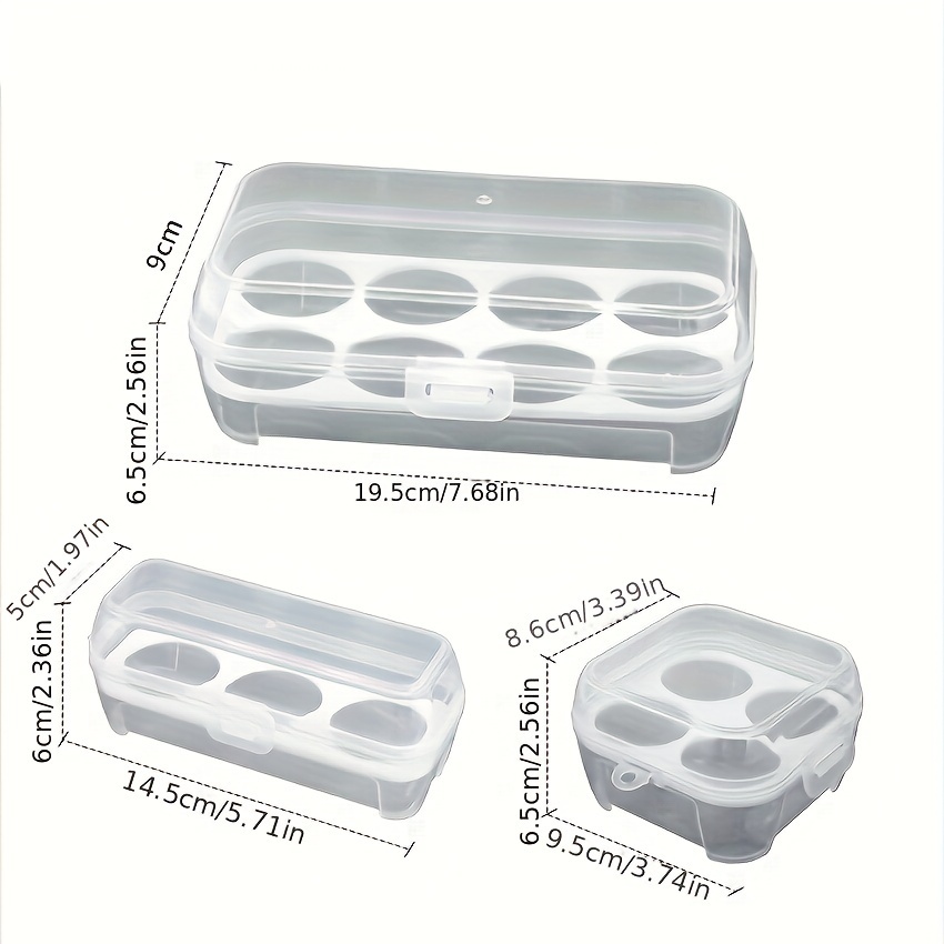 Estuche portátil para huevos d - Outdoor Camping Bin reseña y precio