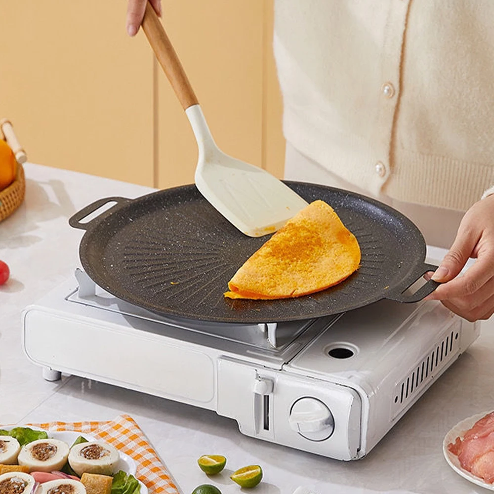 Plancha para Asar de 34CM para - Kitchen Outdoor Camping reseña y precio