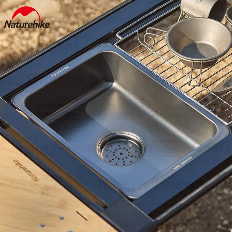 Fregadero Naturehike de Acero  - Outdoor Camping Sink reseña y precio