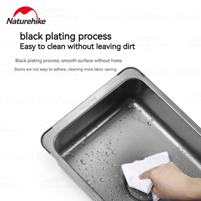 Fregadero Naturehike de Acero  - Outdoor Camping Sink reseña y precio