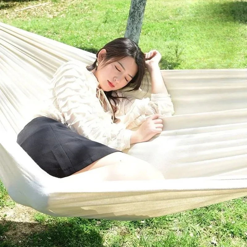 Hamaca de Lona sin Varillas de - Camping Hammock reseña y precio