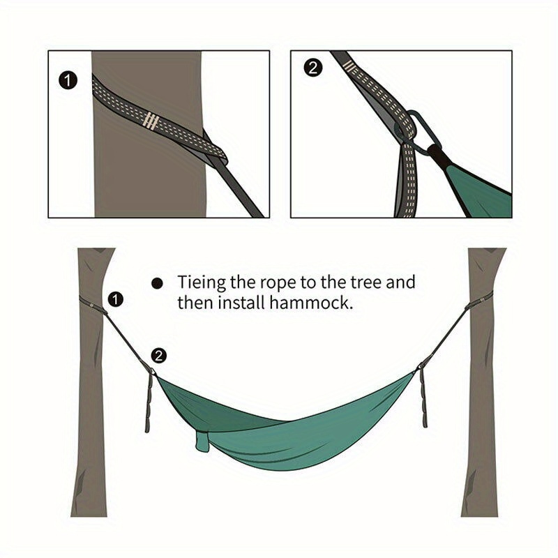 Hebillas de escalada resistent - Camping Hammock reseña y precio