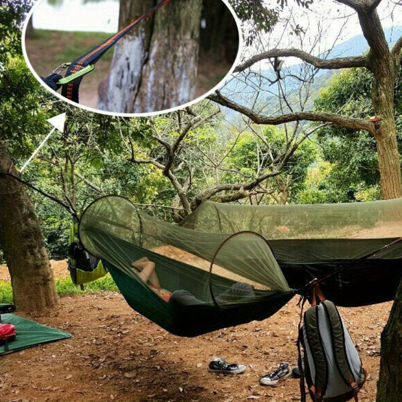 Hebillas de escalada resistent - Camping Hammock reseña y precio