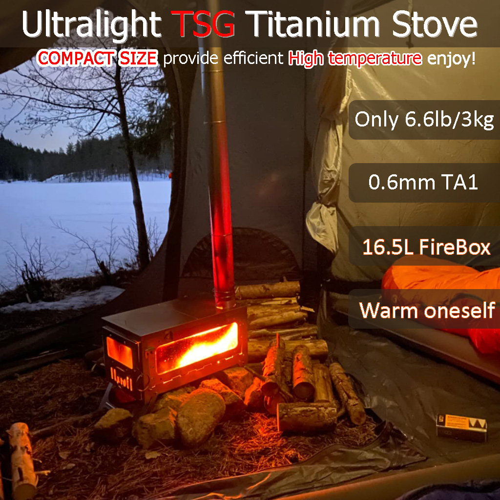 Estufa de tienda de campaña de - Outdoor Camping Usa reseña y precio