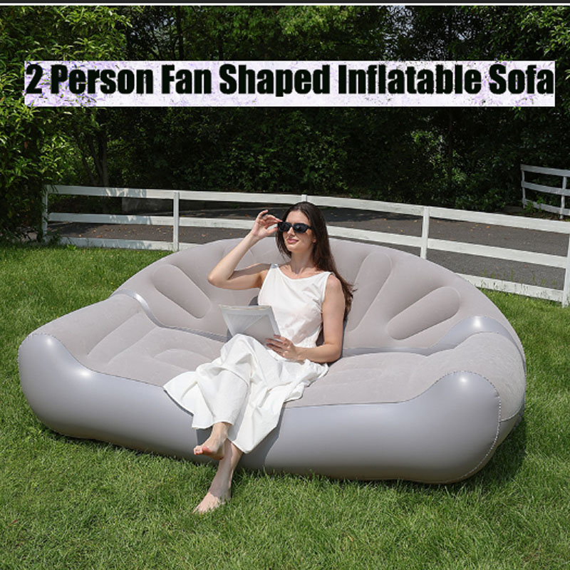Sofá inflable en forma de aban - Outdoor Camping Lounge Chairs reseña y precio