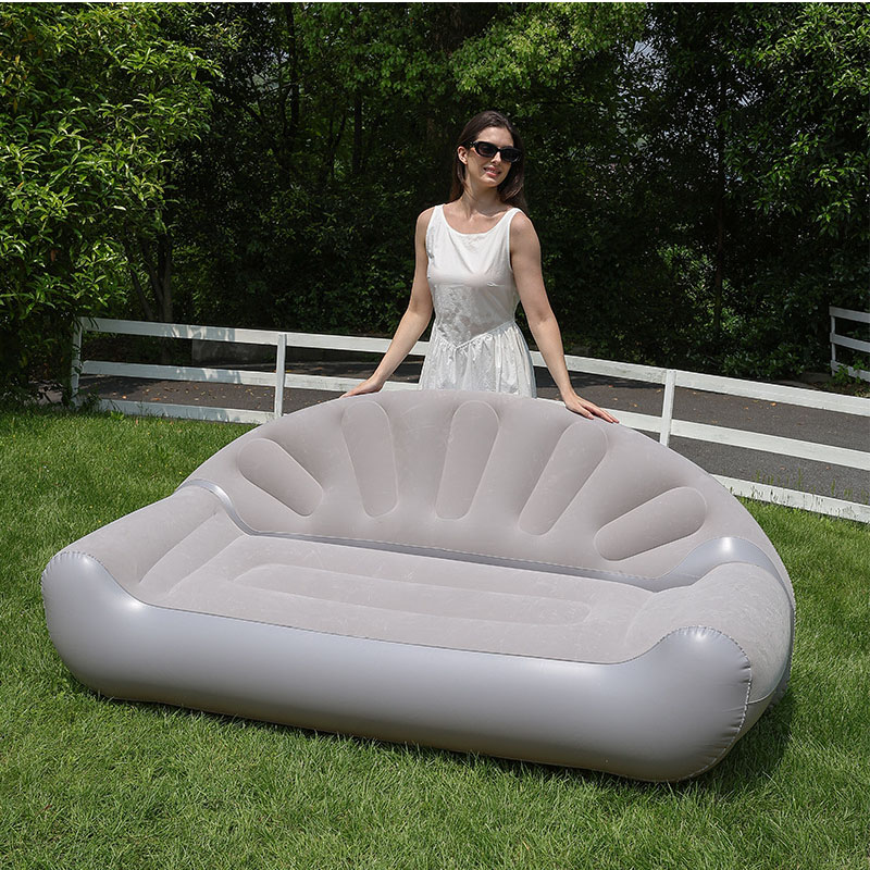Sofá inflable en forma de aban - Outdoor Camping Lounge Chairs reseña y precio