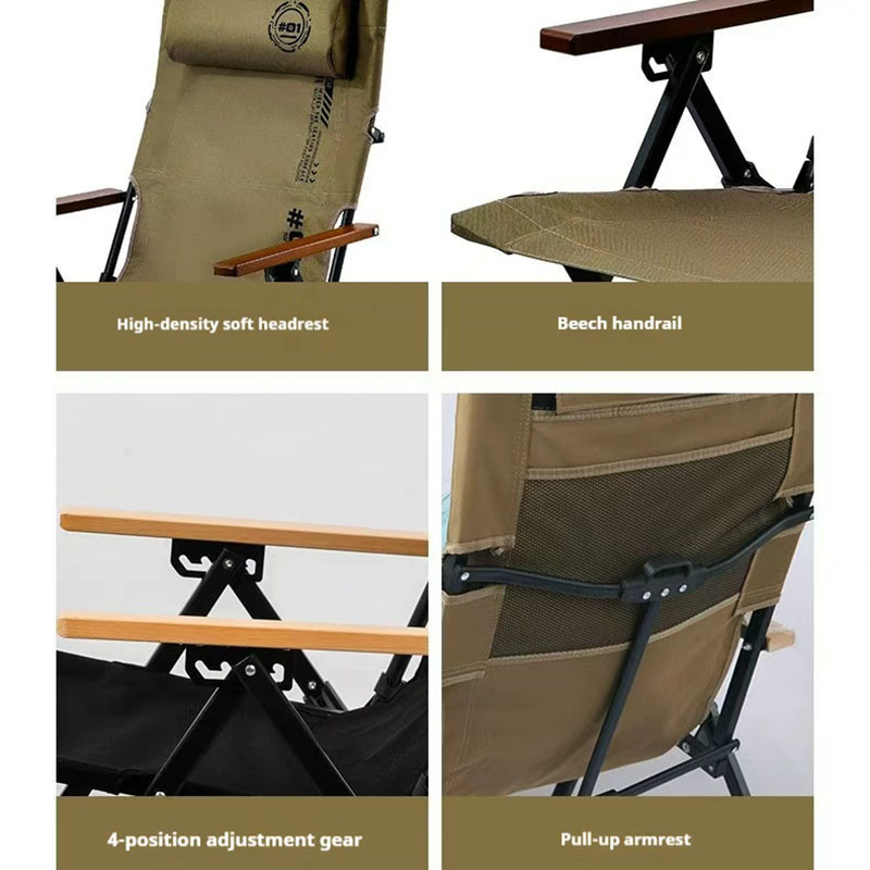 Silla Plegable de Playa y Camp - Outdoor Camping Lounge Chairs reseña y precio