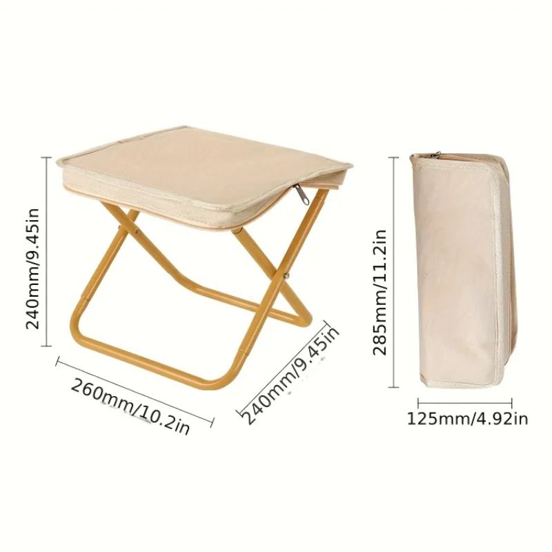 Taburete plegable compacto y l - Outdoor Camping Table And Chairs reseña y precio