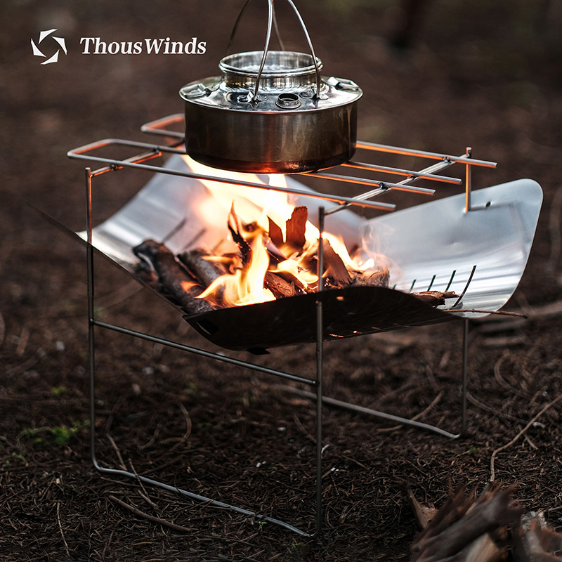 Thous Winds-Mini estufa de leñ - Outdoor Camping Sink reseña y precio