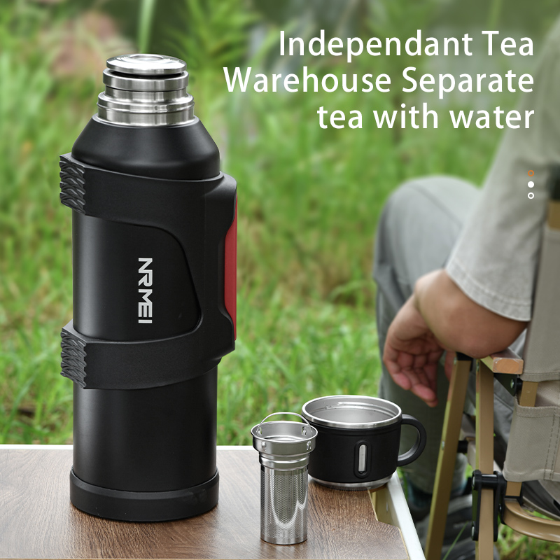 Jarra aislada de acero inoxida - Outdoor Camping Water Jug reseña y precio