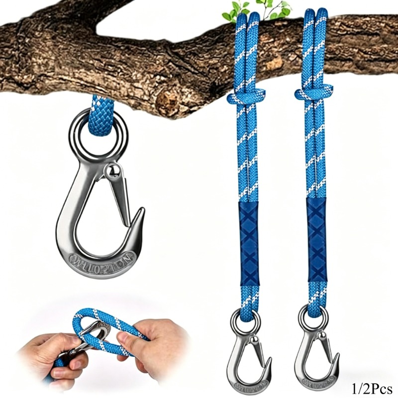 1/2 piezas de cuerda de nailon - Camping Hammock reseña y precio