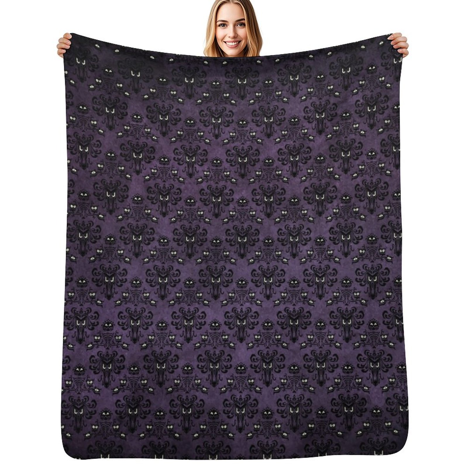 Manta con estampado de mansión - Outdoor Camping Wallpaper reseña y precio