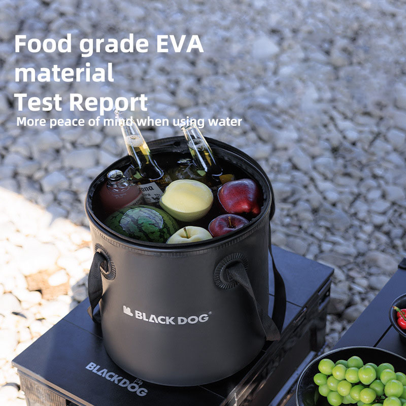 Blackdog-cubo redondo de agua  - Outdoor Camping Sink reseña y precio