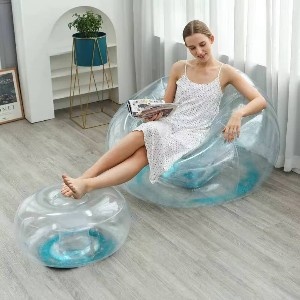 Sofá Inflable para Camping, Si - Outdoor Camping Lounge Chairs reseña y precio