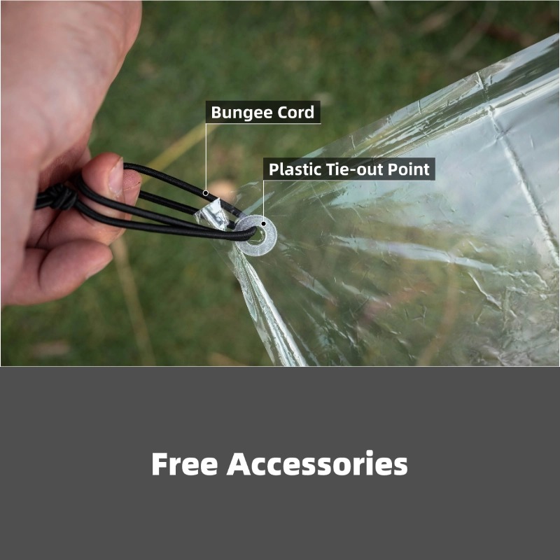 [HODR GEAR] Lona de suelo ultr - Ultralight Ground Sheet reseña y precio