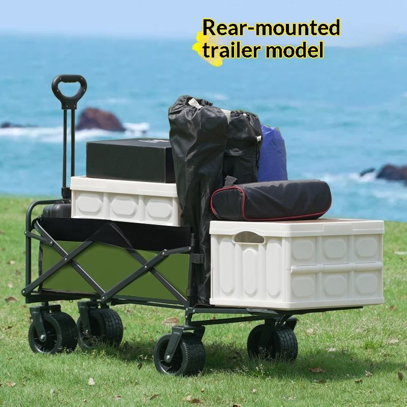 Carrito de Plataforma Plegable - Outdoor Camping Table With Storage reseña y precio