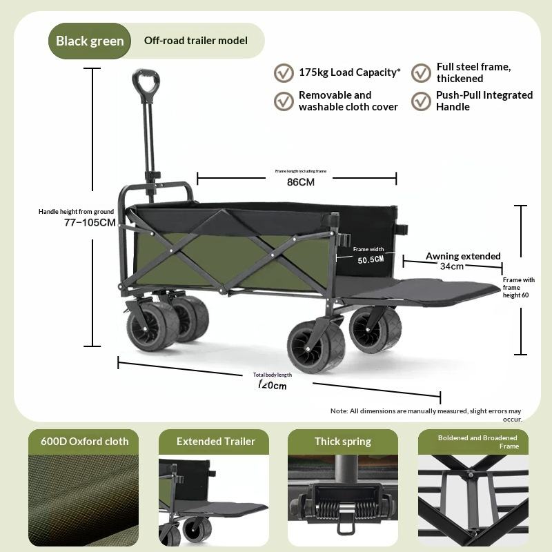 Carrito de Plataforma Plegable - Outdoor Camping Table With Storage reseña y precio