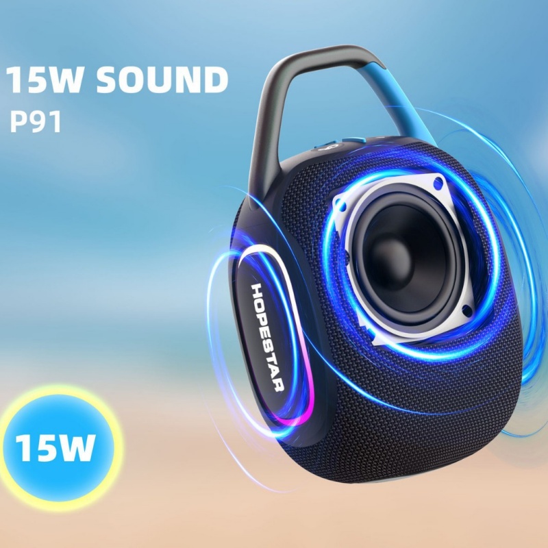 HOPESTAR P91 Altavoz Bluetooth - Outdoor Camping Videos reseña y precio