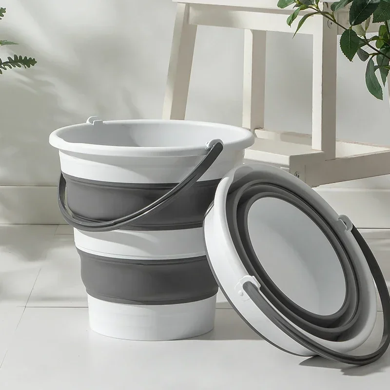 Cubo plegable portátil para la - Outdoor Camping Bin reseña y precio