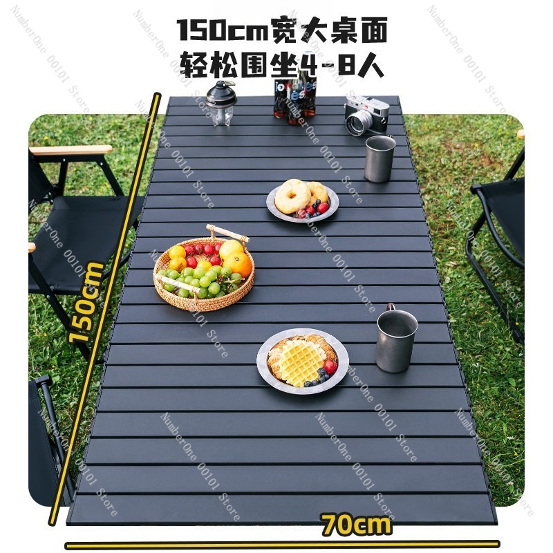 Mesa y sillas plegables portát - Outdoor Camping Table And Chairs reseña y precio