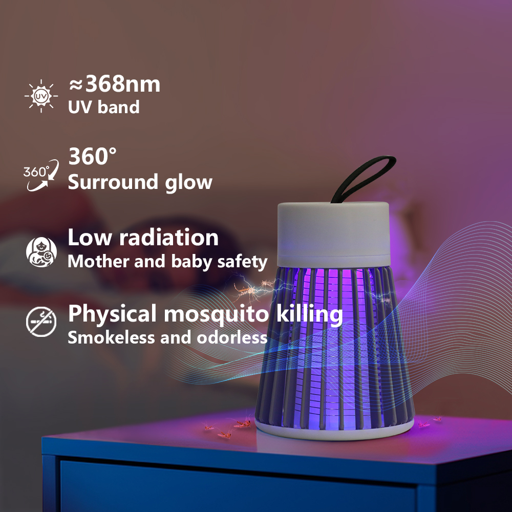 Lámpara Eléctrica Antimosquito - Outdoor Camping Bug Zapper reseña y precio