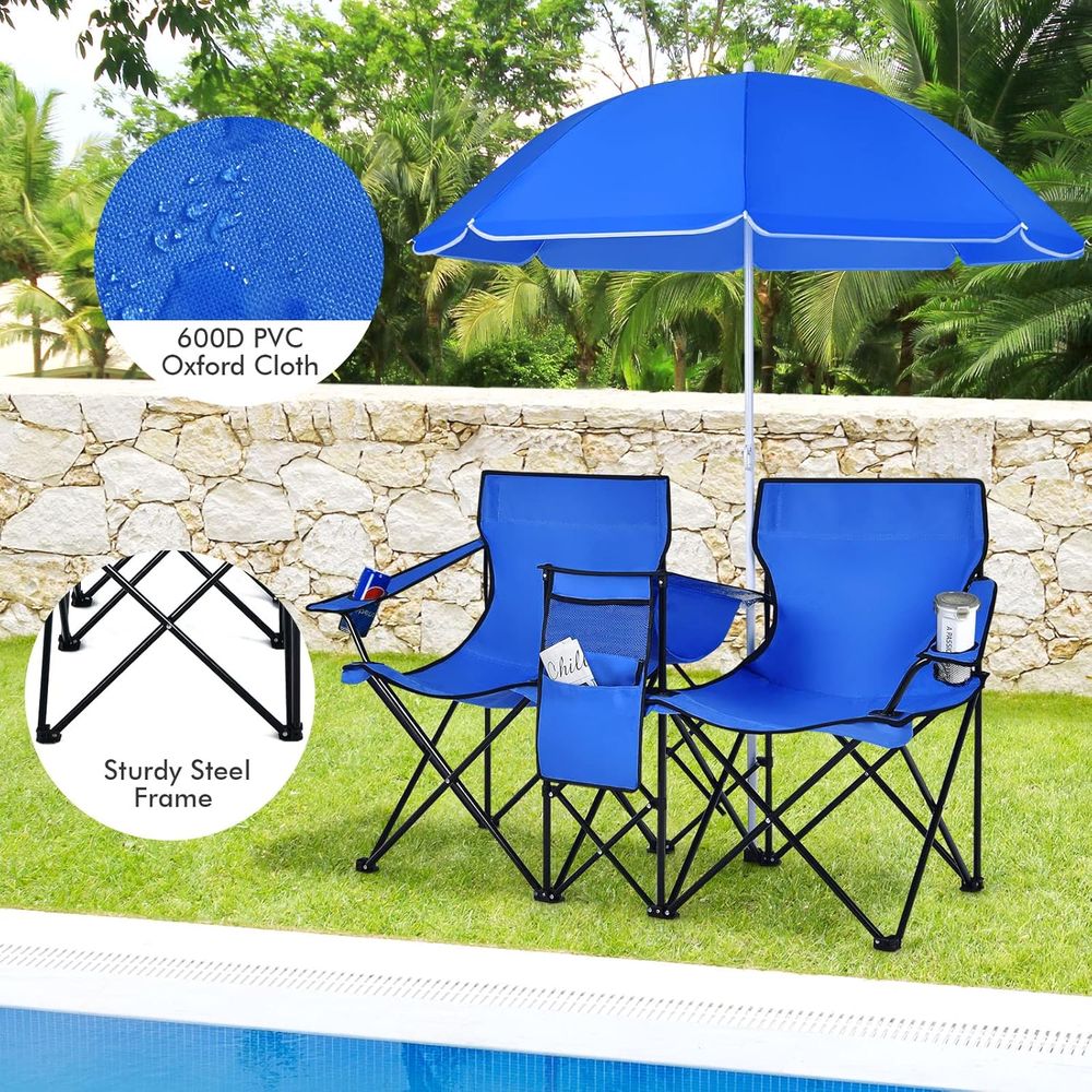 Sillas Plegables Portátiles pa - Outdoor Camping Table And Chairs reseña y precio